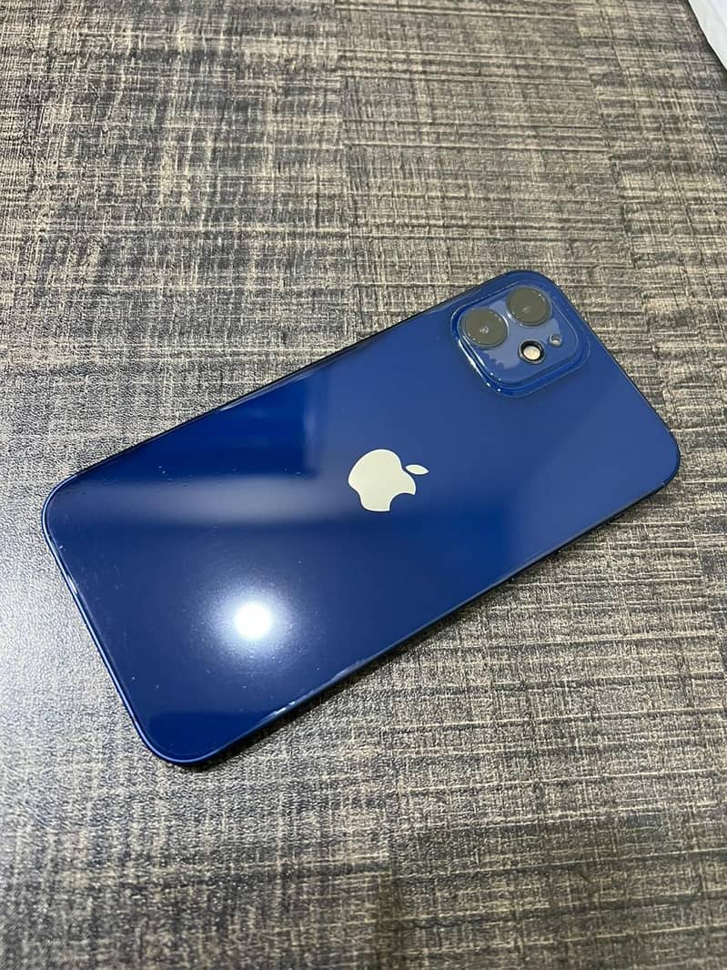 iPhone 12 (64GB) - PTA Approved - Blue - Rs. 157,000/- 1