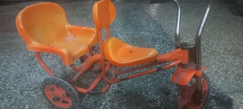 baby cycle double seat 1