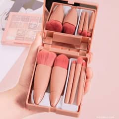 8 Pcs Makeup Brushes Set