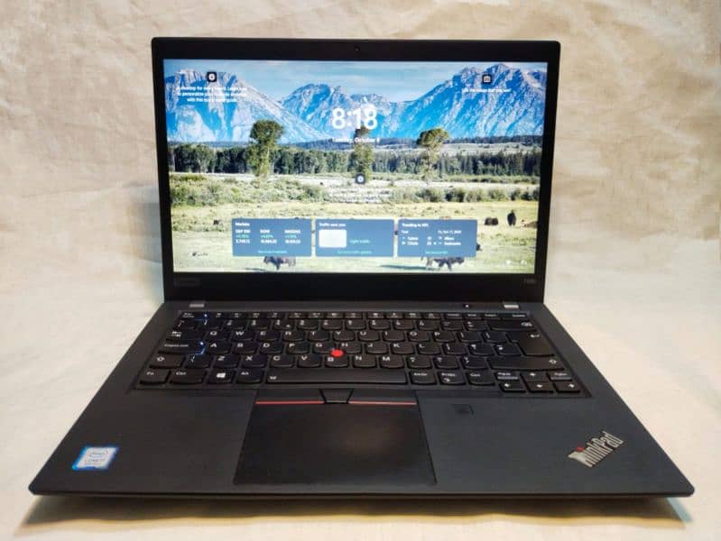 Lenovo T490 Thinkpad i7 8th Gen, 12 GB RAM DDR4, 256 NVME SAMSUNG SSD 0