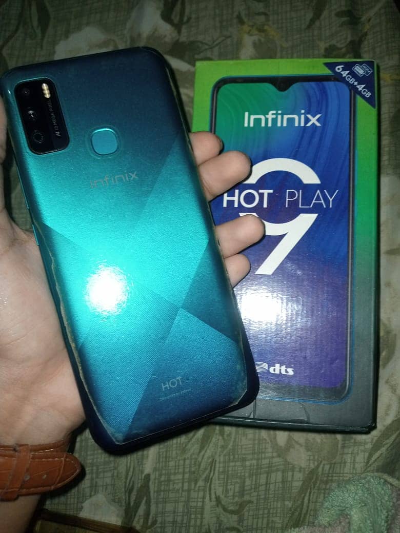 Infinix Hot 9 play with Box 2