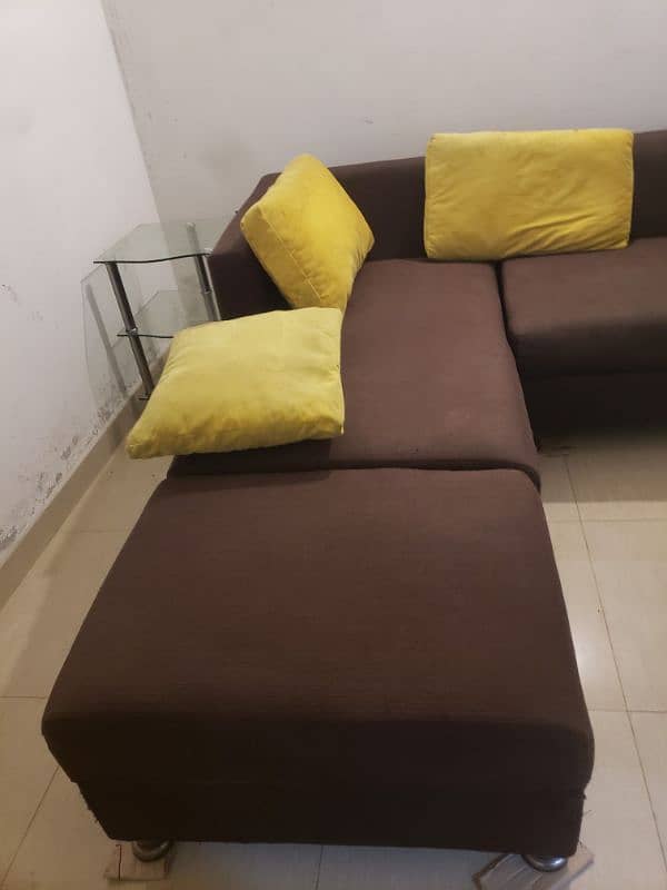 L Shape Sofa Set with 2 side tables| Sofa Set | Corner Sofa| Sofa 4