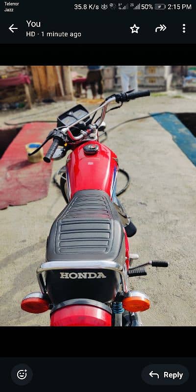 hondaCG125 model 2022 2