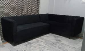 6 seater L shaped sofa set.