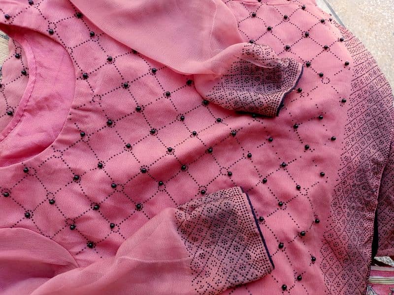 Tea Pink Beautiful Saree 2