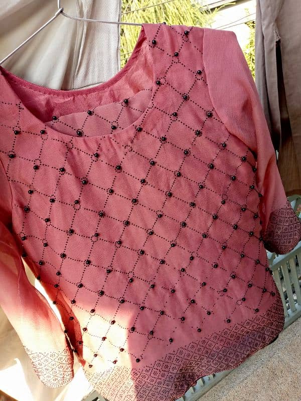 Tea Pink Beautiful Saree 4