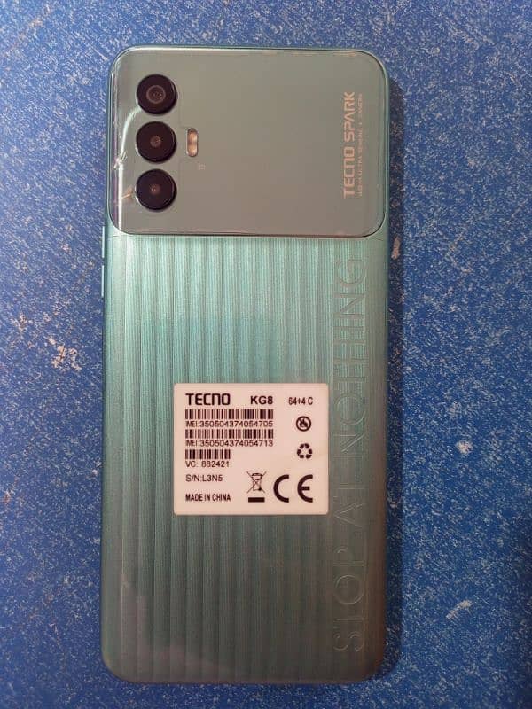 Tecno spark 8pro  4.64GB All Ok with box charger 2