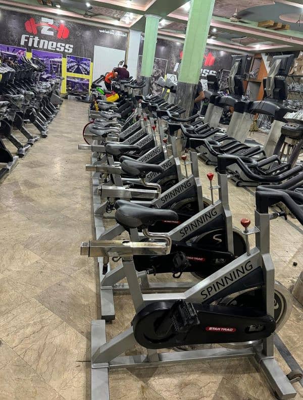 Spin Bike / Recumbent bike / Upright cycle / elleptical 7