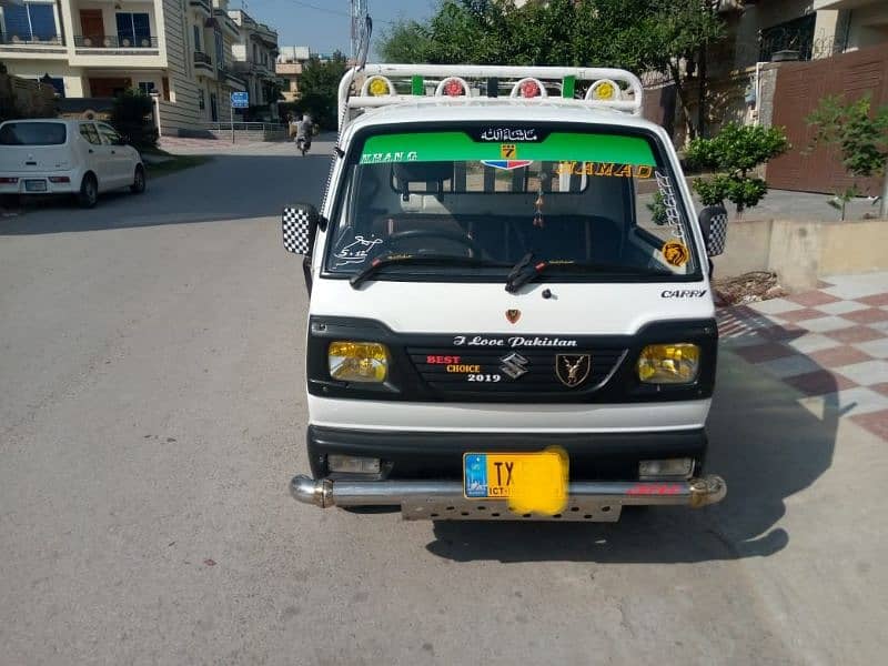 Suzuki Ravi good condition Islamabad numbers 0