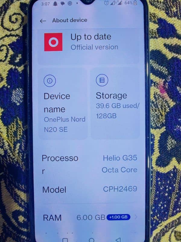 OnePlus N20 SE 6/128 5
