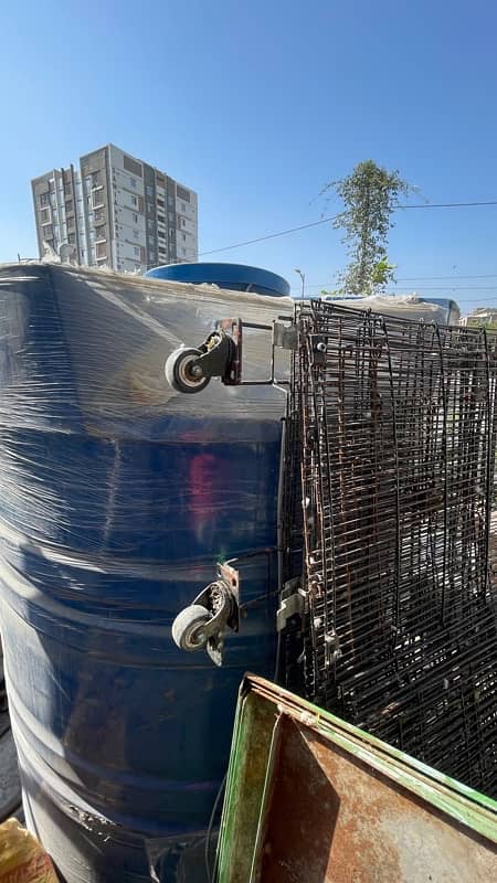 Seed Pots, Seed Cleaner and 8 Portion Cage 2x2 with trolly Wheels 2