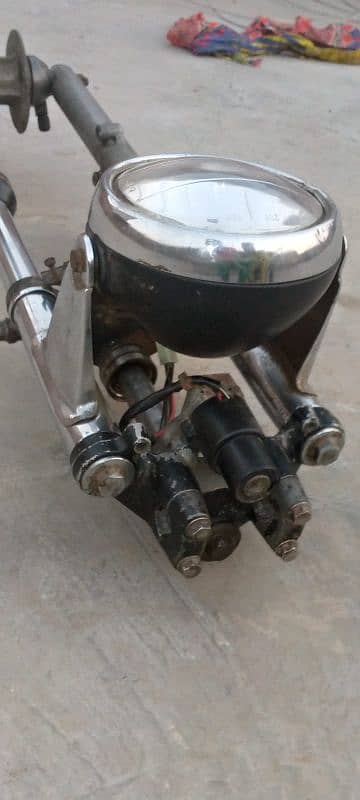 GTO kawasaki 1989 model Fromt shock complete set + disk + hub 6