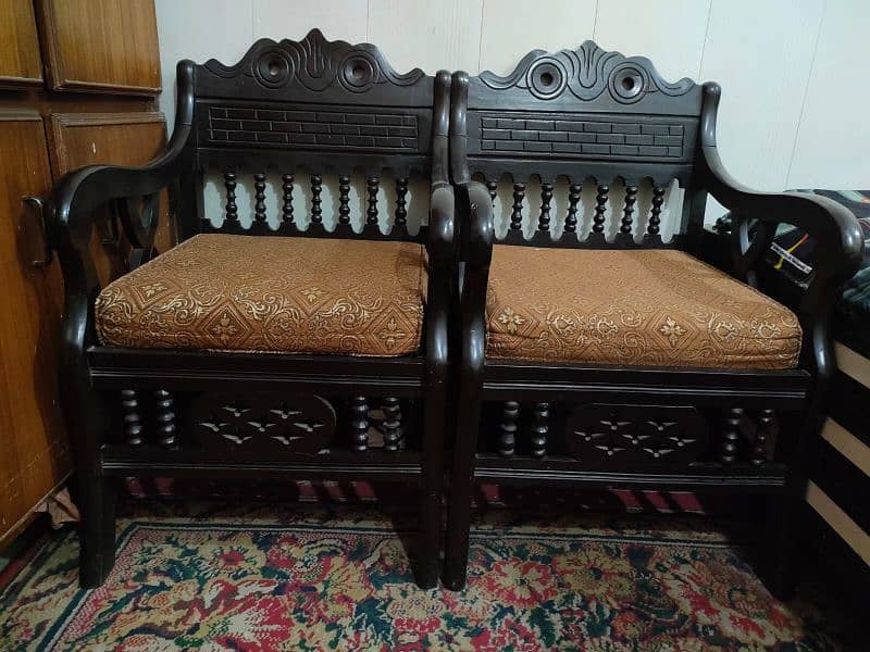 Chinese Wood Sofa 2