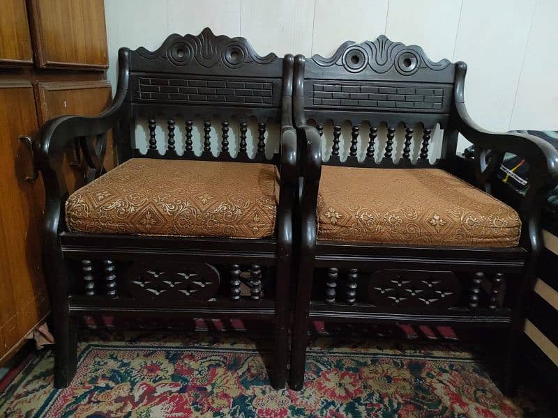 Chinese Wood Sofa 3