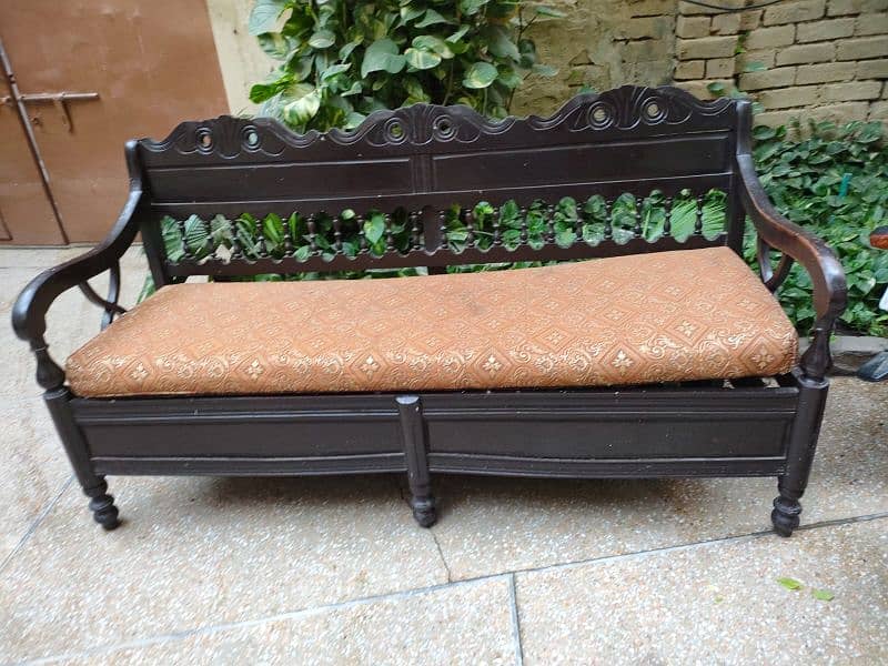 Chinese Wood Sofa 4