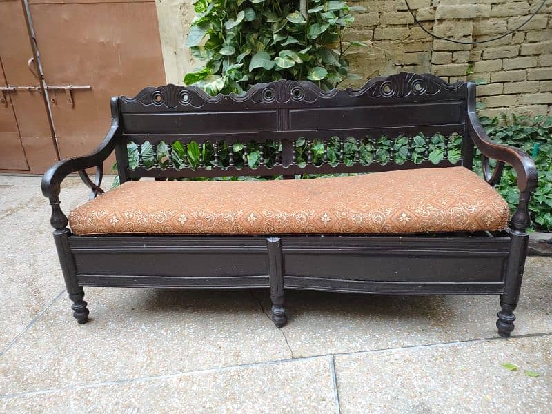 Chinese Wood Sofa 5