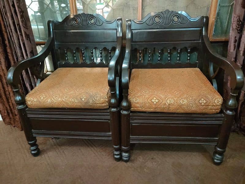 Chinese Wood Sofa 7