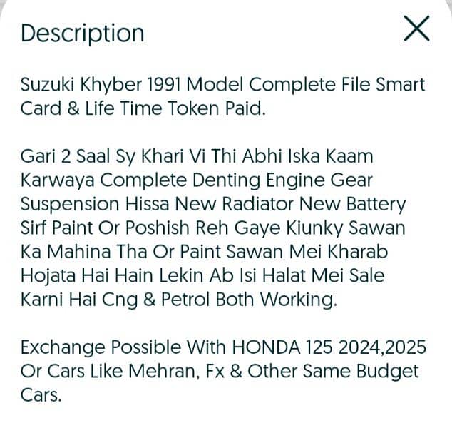 Suzuki Khyber 1991 4