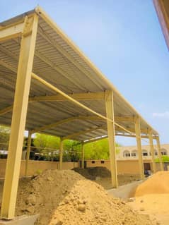 Walkways Covering Structures Livestock Shades Bus Stands