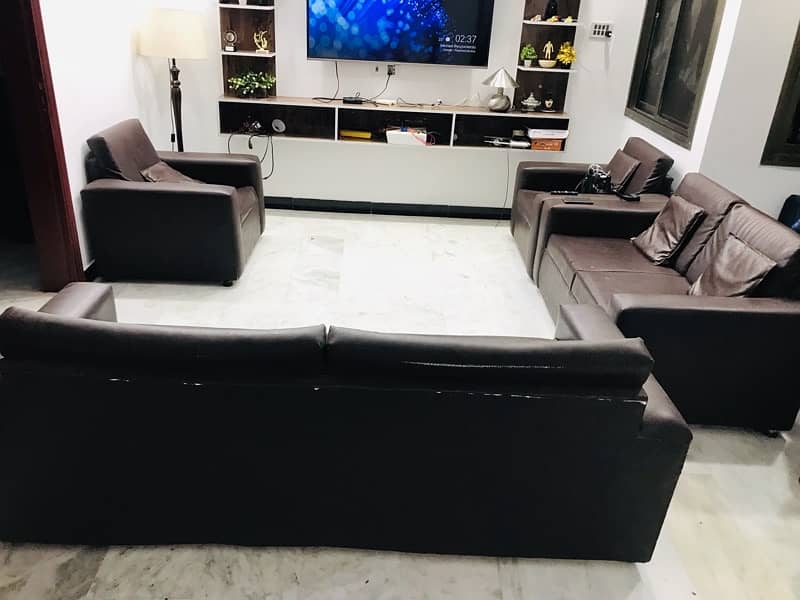 7 seater comfortable sofa set for TV lounge or drawing room 6