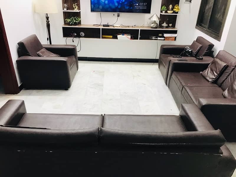 7 seater comfortable sofa set for TV lounge or drawing room 0