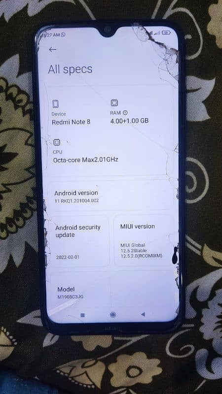 Redmi Note 8 with original Box 9