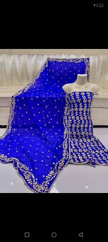 Most beautiful and trending Handwork gotta bridal/party wear suit 5