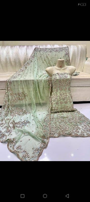 Most beautiful and trending Handwork gotta bridal/party wear suit 10