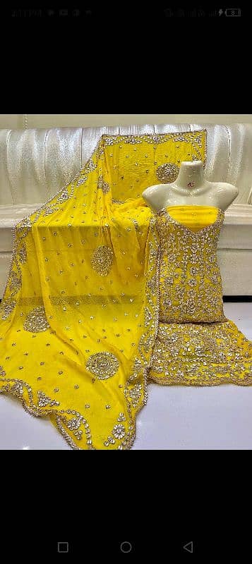 Most beautiful and trending Handwork gotta bridal/party wear suit 13