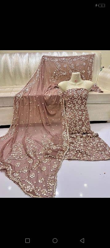 Most beautiful and trending Handwork gotta bridal/party wear suit 19