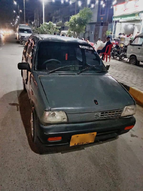 Suzuki Mehran VX 1991 5