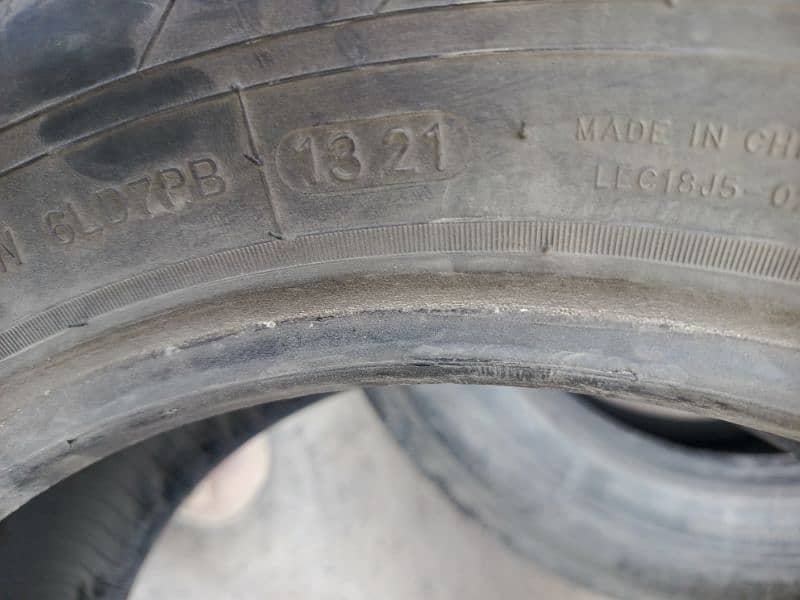 second hand tyre selling for 185.65. 15 1