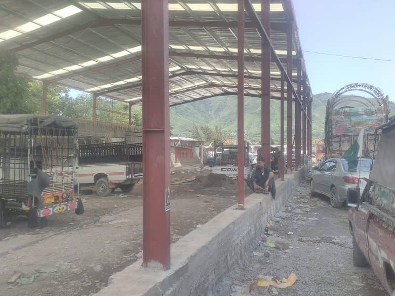 Walkways Covering Structures Livestock Shades Bus Stands 5