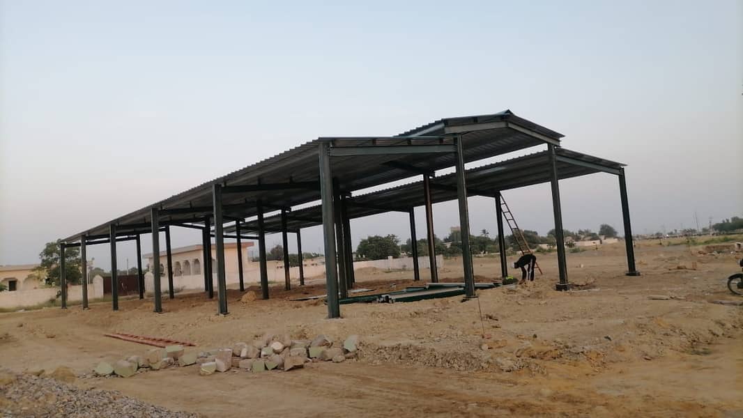 Walkways Covering Structures Livestock Shades Bus Stands 7