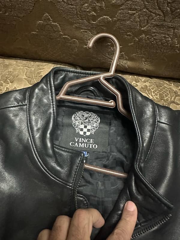 vince camuto leather jacket 1