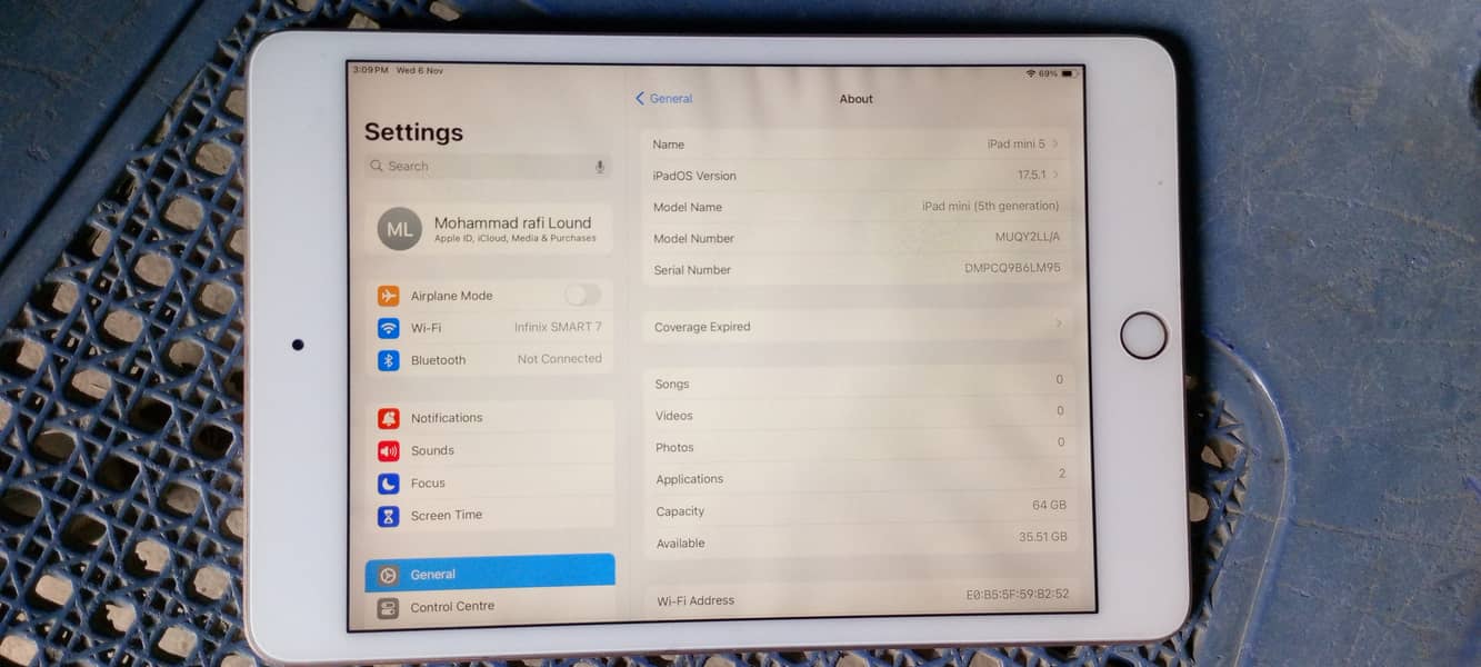 Ipad mini 5 64GB 1