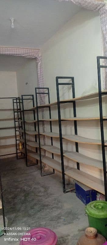 racking shelves for store 2