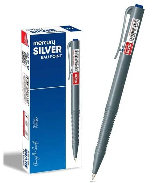 Murcury Silver Ball point Smooth nidle 1