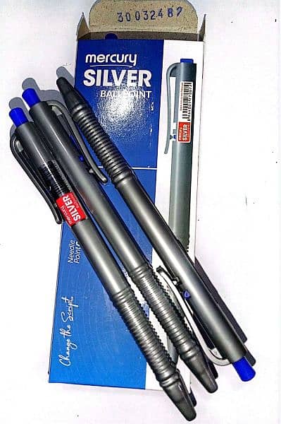 Murcury Silver Ball point Smooth nidle 2