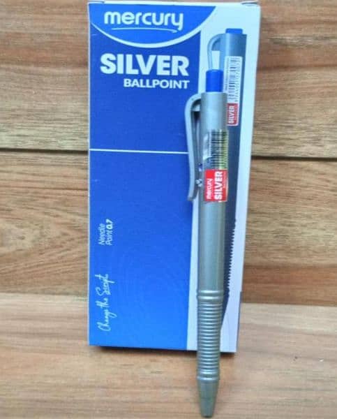 Murcury Silver Ball point Smooth nidle 3