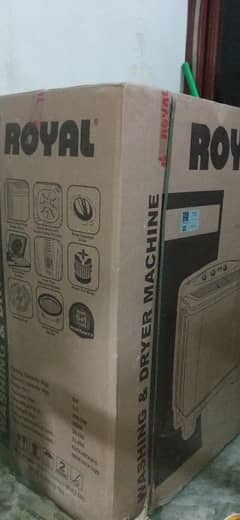 Royal Washing & Dryer Machine