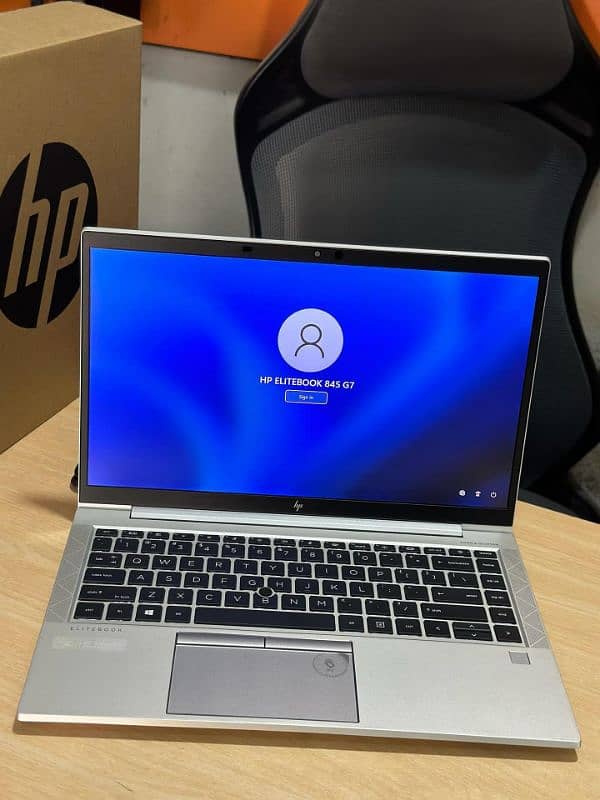 Hp Elitebook 845 G7 (Ryzen 5 Pro)(Hexa Core) 5