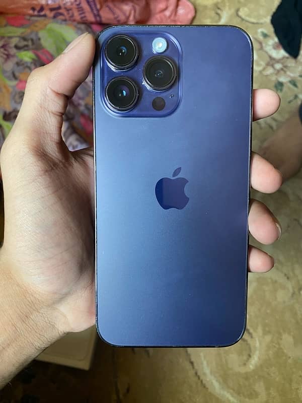 I phone 14 pro max 256gb pta approved hk variant 0