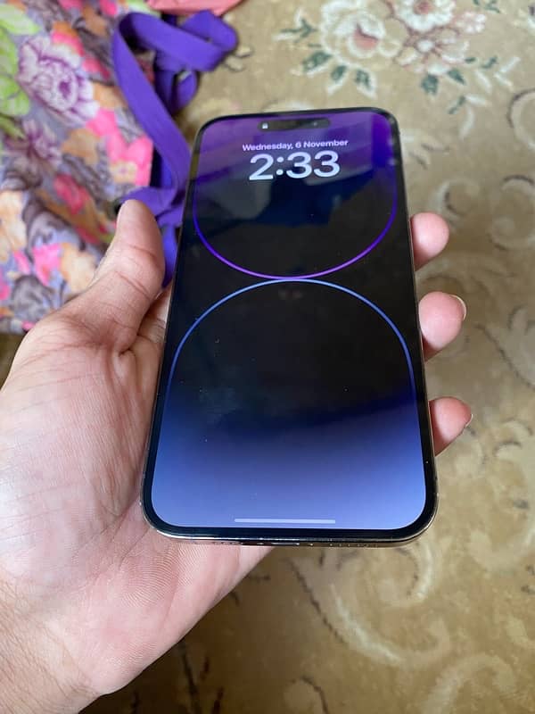 I phone 14 pro max 256gb pta approved hk variant 5