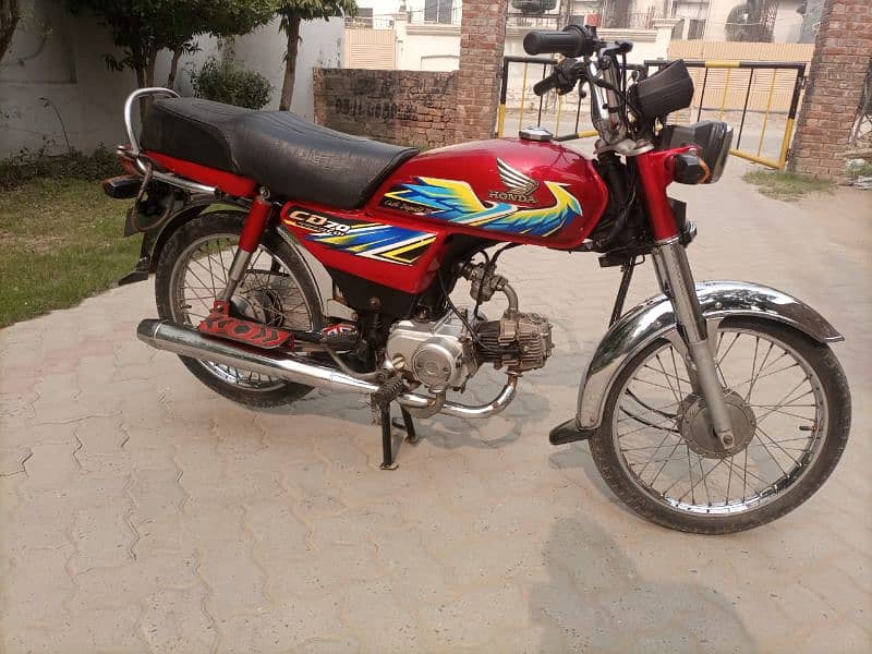 Honda CD 70 2021 are available for sale in good condition for sale 0