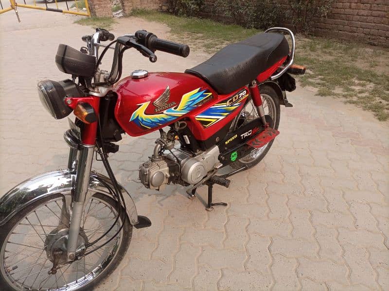 Honda CD 70 2021 are available for sale in good condition for sale 3