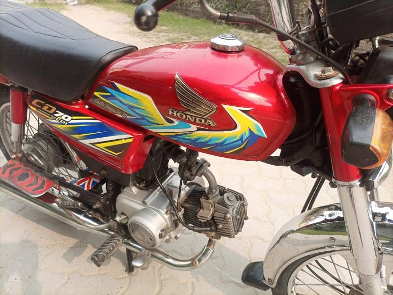 Honda CD 70 2021 are available for sale in good condition for sale 11