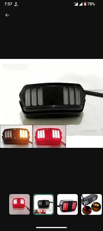 Bike Tail Light Indicators for Universal Any Bike 1