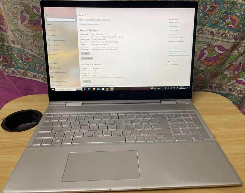 HP Envy X360 Core i5 8th Generation 14"inch 4