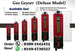 35 Gallon National Gas Geyser / Gas Water Heater / Geyser